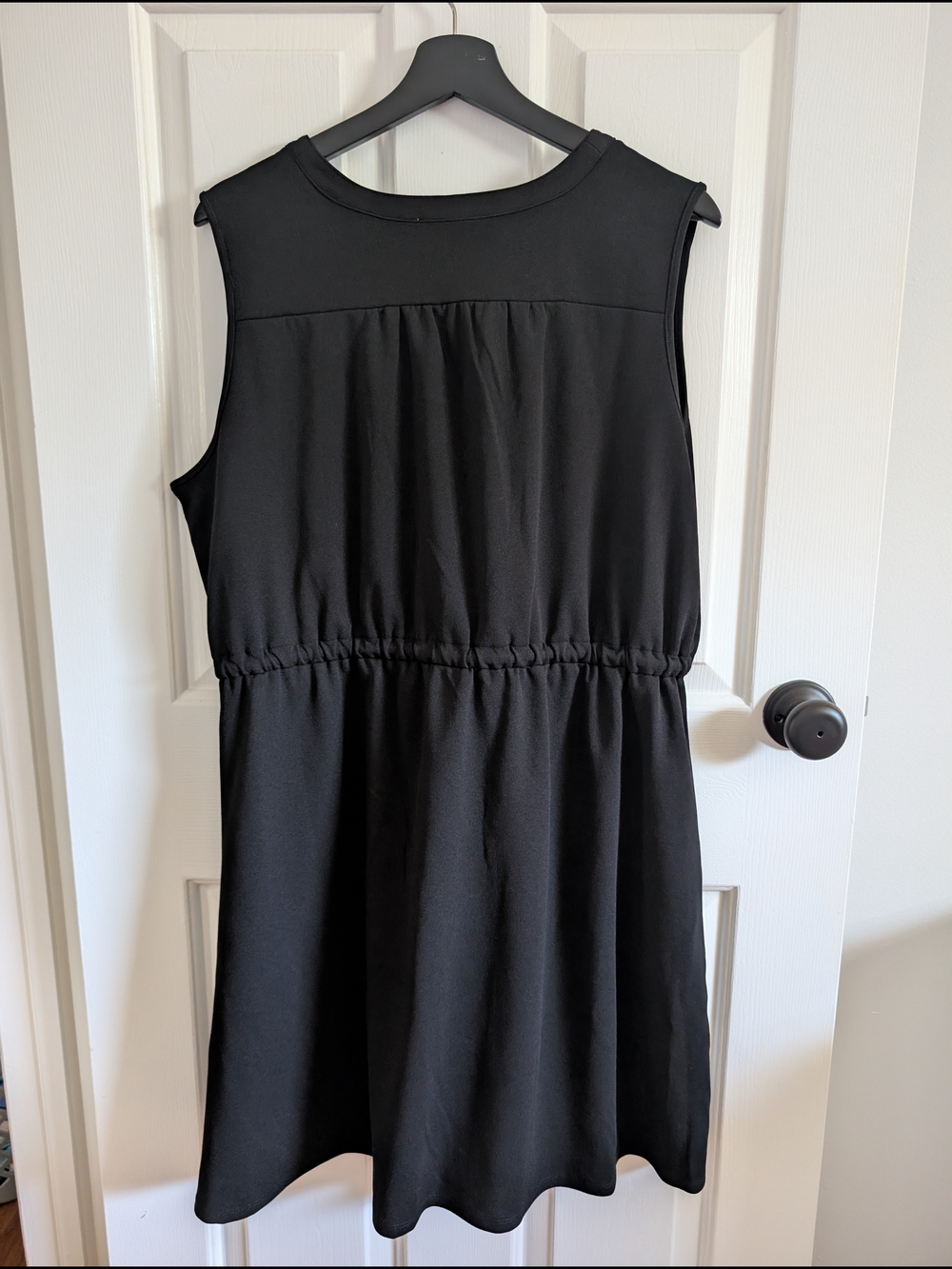 Maurices Women's Black Sleeveless Dress with Silver Front Zip Size XXL - Picture 2 of 10